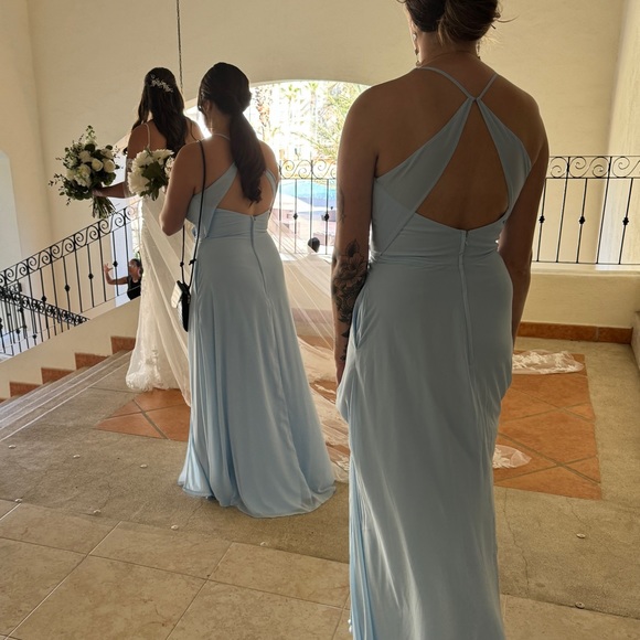 Sky Blue Dress - Picture 4 of 12